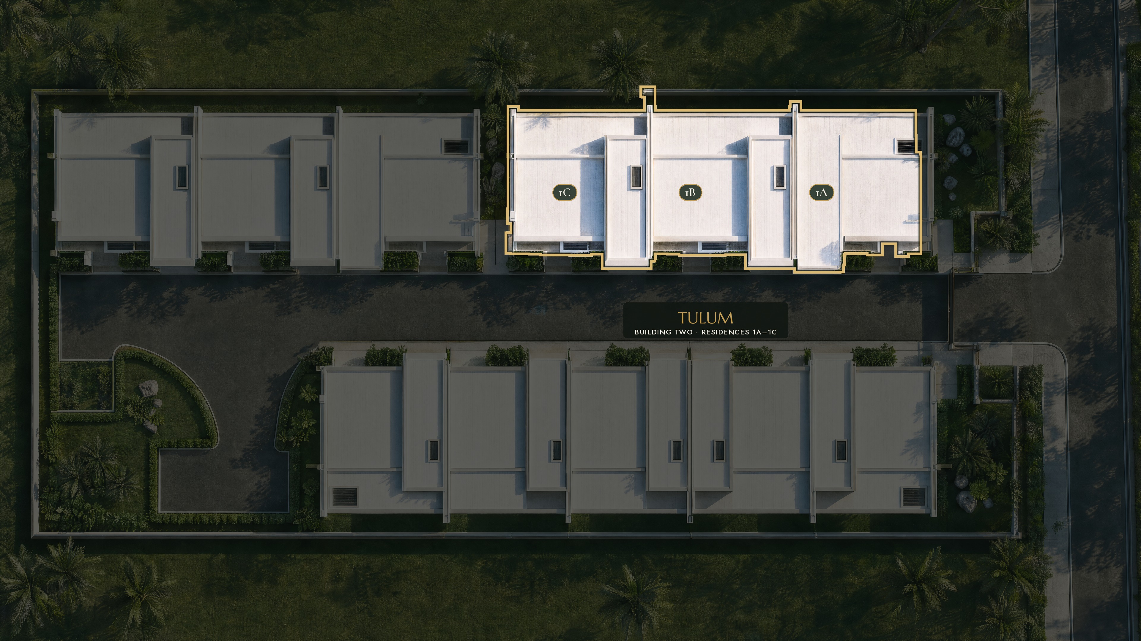 Tulum location within the enclave